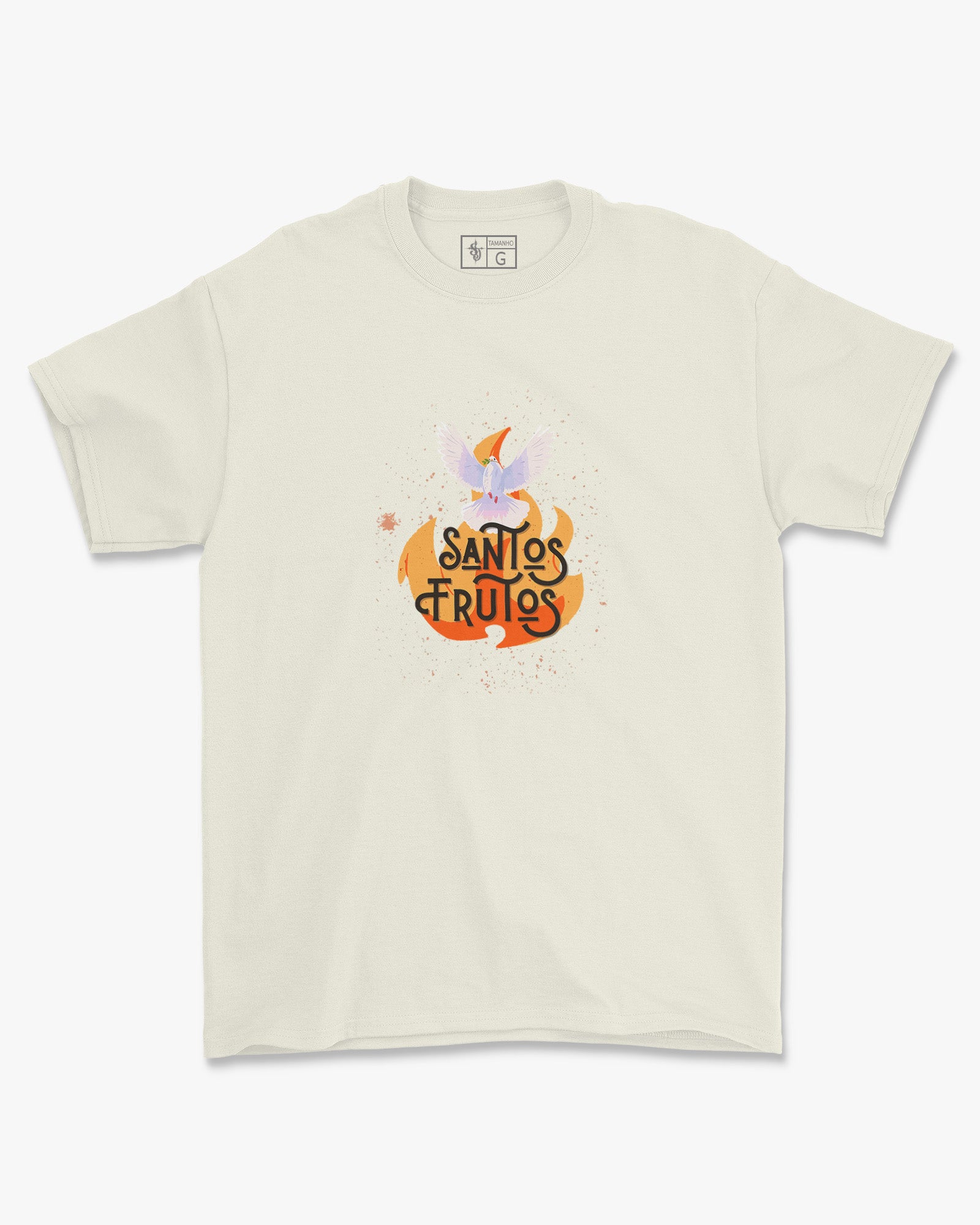 Camiseta de Algodão Santos Frutos