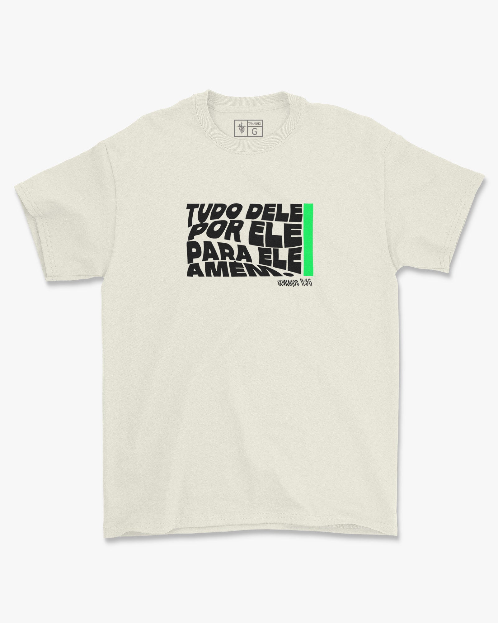 Camiseta de Algodão Tudo Dele Por Ele