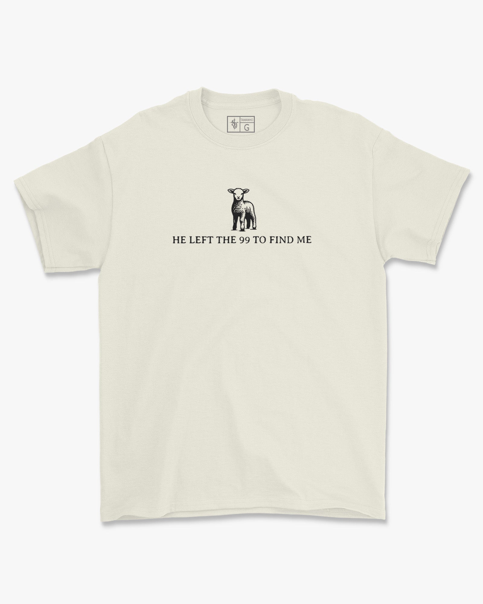 Camiseta de Algodão He Left The 99 To Find Me