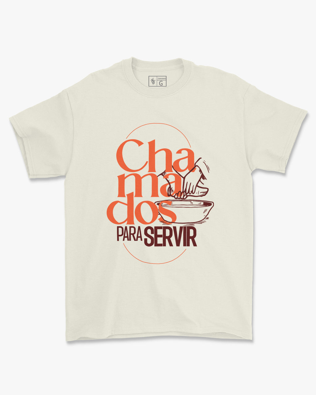 Camiseta de Algodão Chamados Para Servir