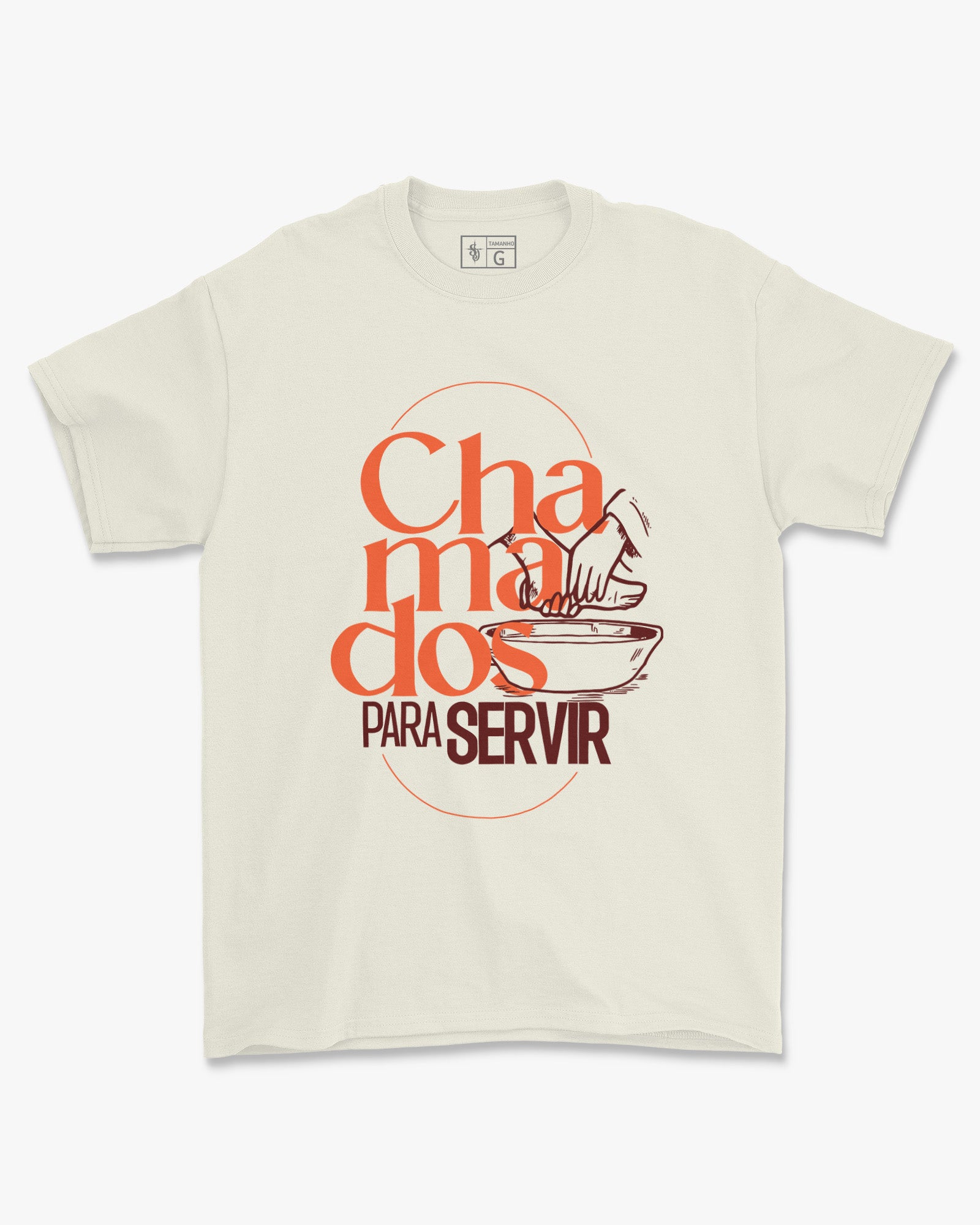 Camiseta de Algodão Chamados Para Servir