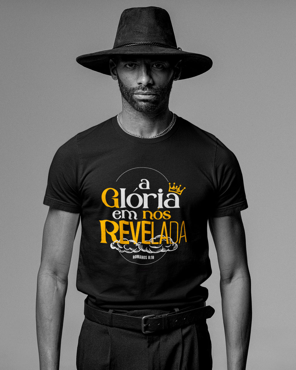 Camiseta de Algodão A Glória Em Nós Revelada