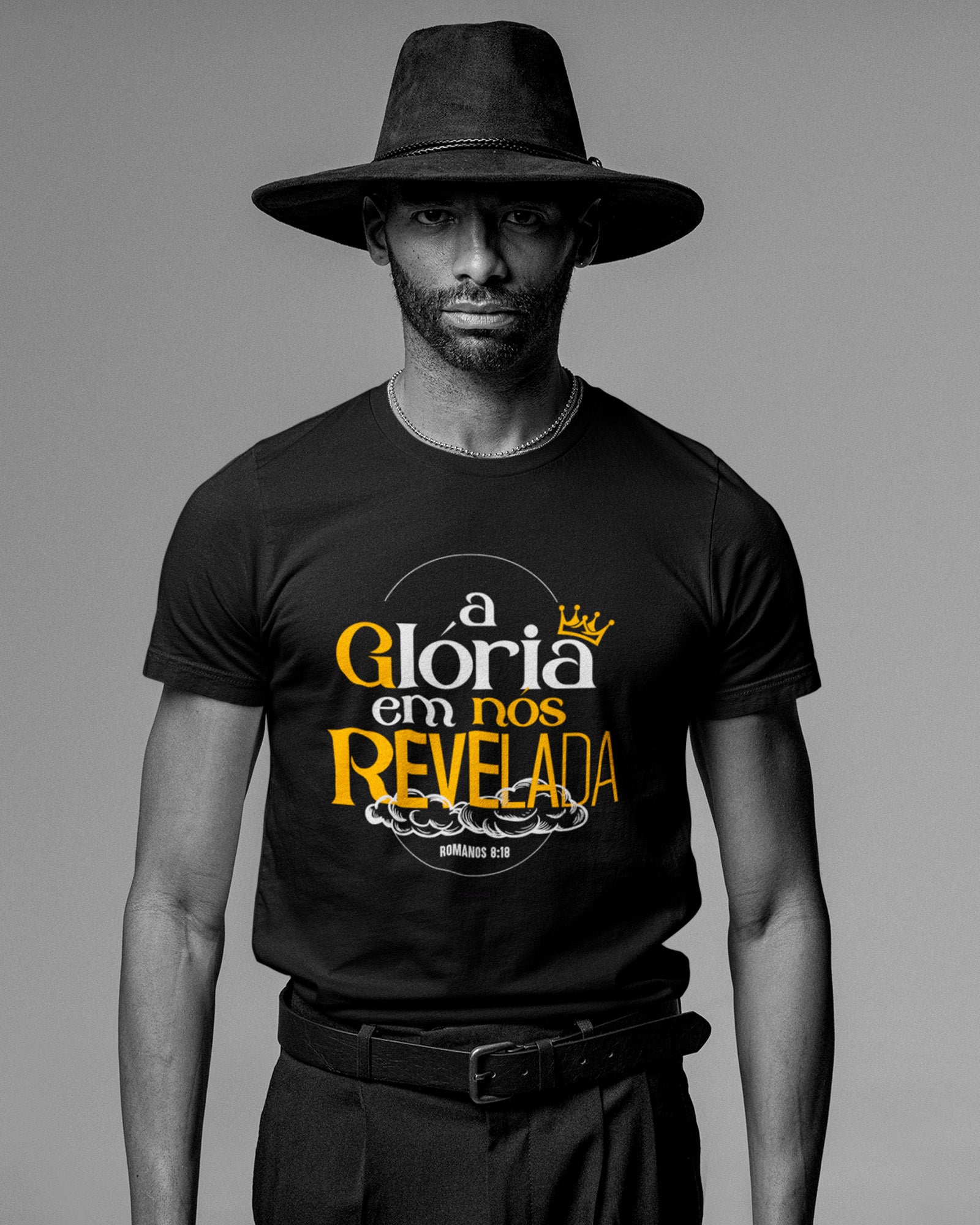 Camiseta de Algodão A Glória Em Nós Revelada