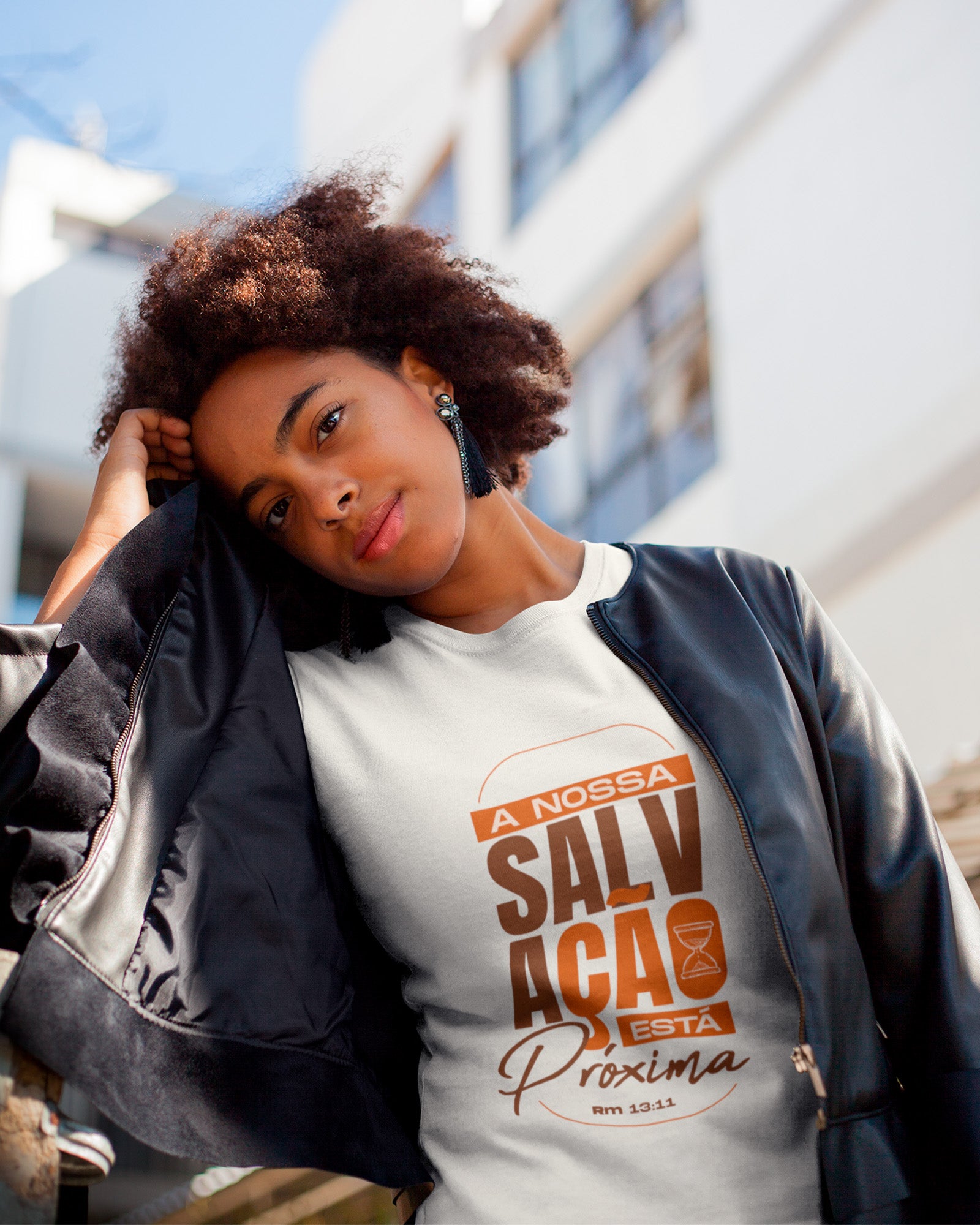 Camiseta de Algodão A Nossa Salvação