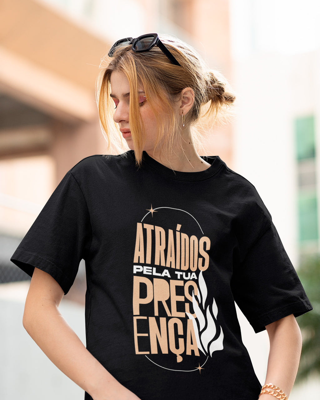 Camiseta de Algodão Tua Presença