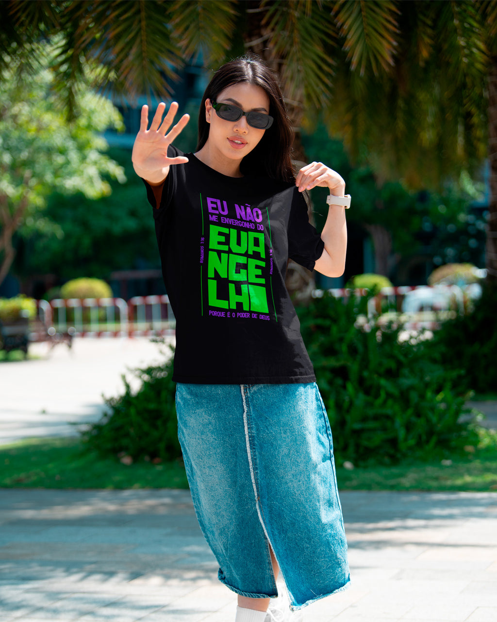 Camiseta de Algodão Evangelho