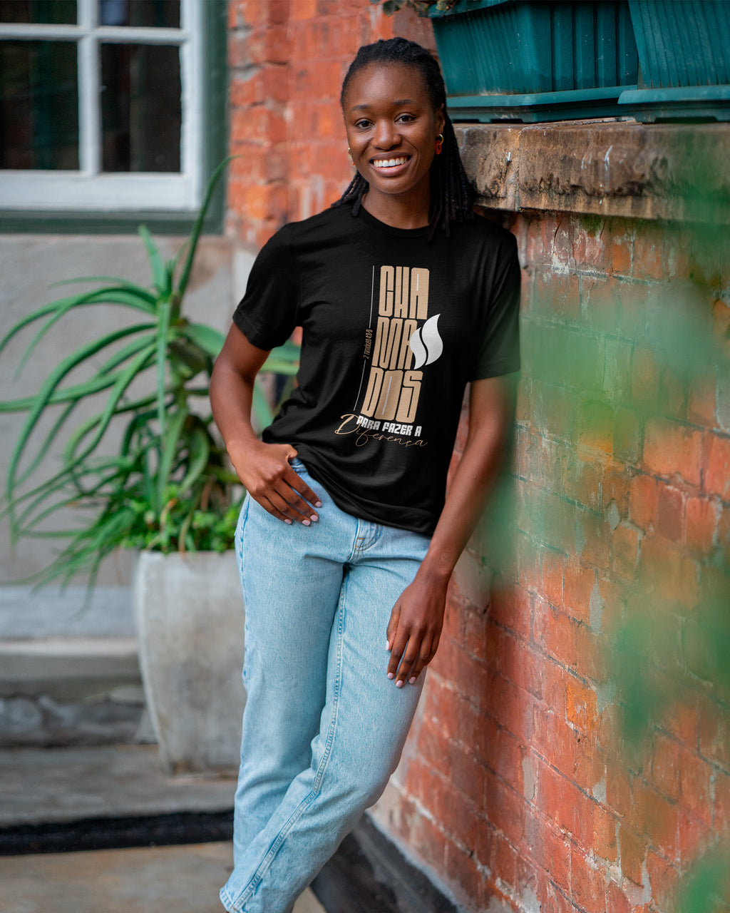 Camiseta de Algodão Chamados Para Fazer A Diferença