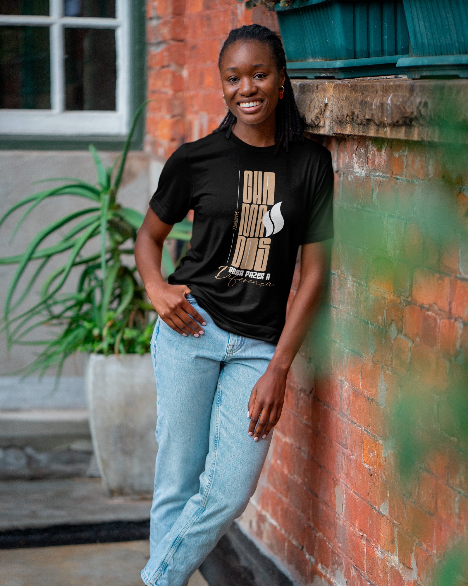 Camiseta de Algodão Chamados Para Fazer A Diferença