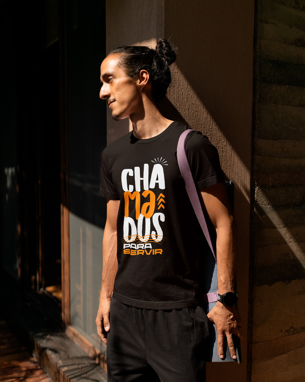 Camiseta de Algodão Servir