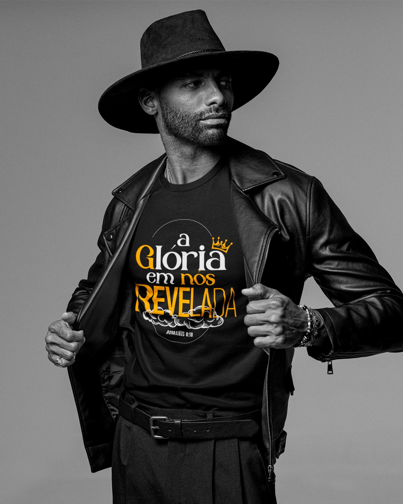 Camiseta de Algodão A Glória Em Nós Revelada