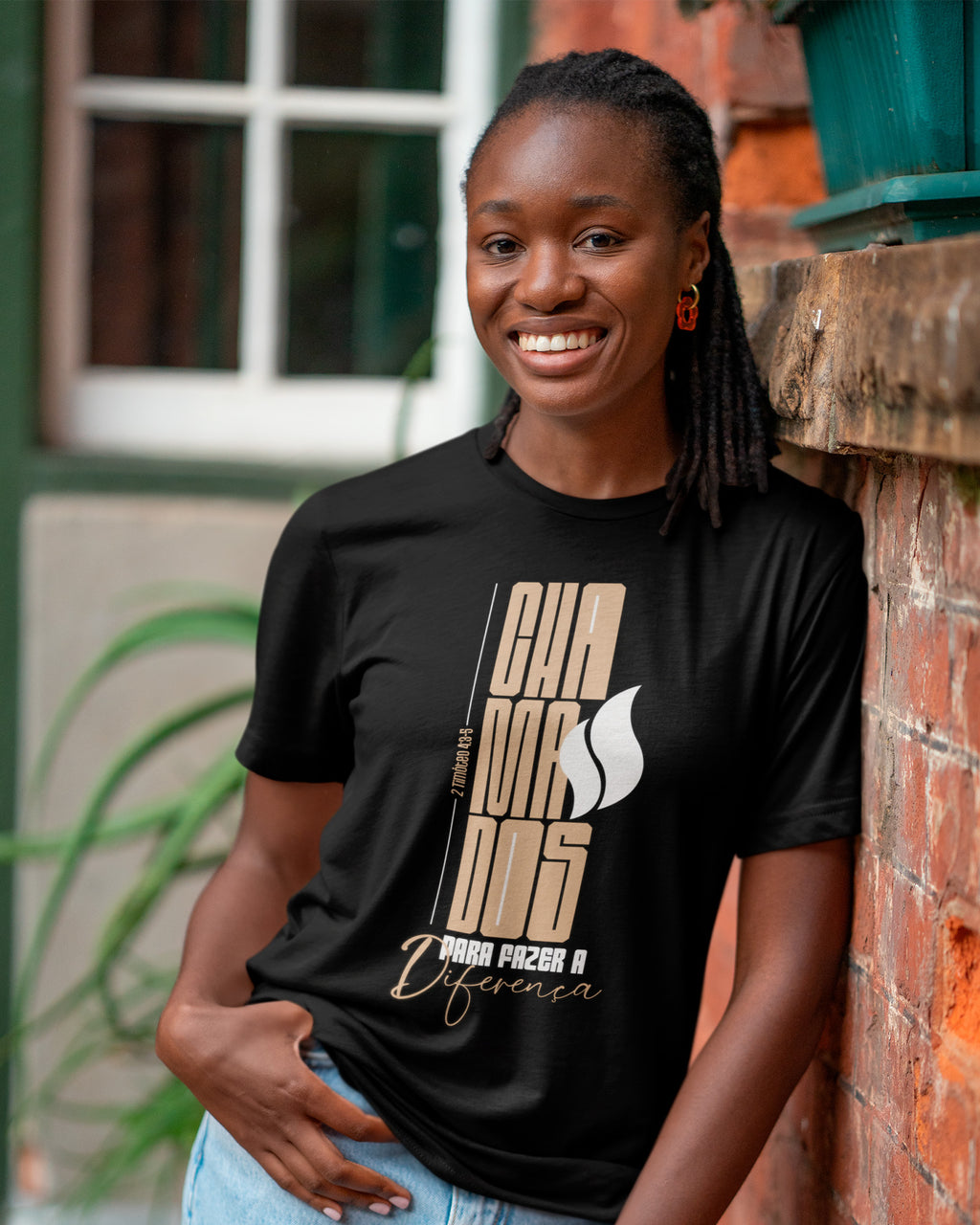 Camiseta de Algodão Chamados Para Fazer A Diferença
