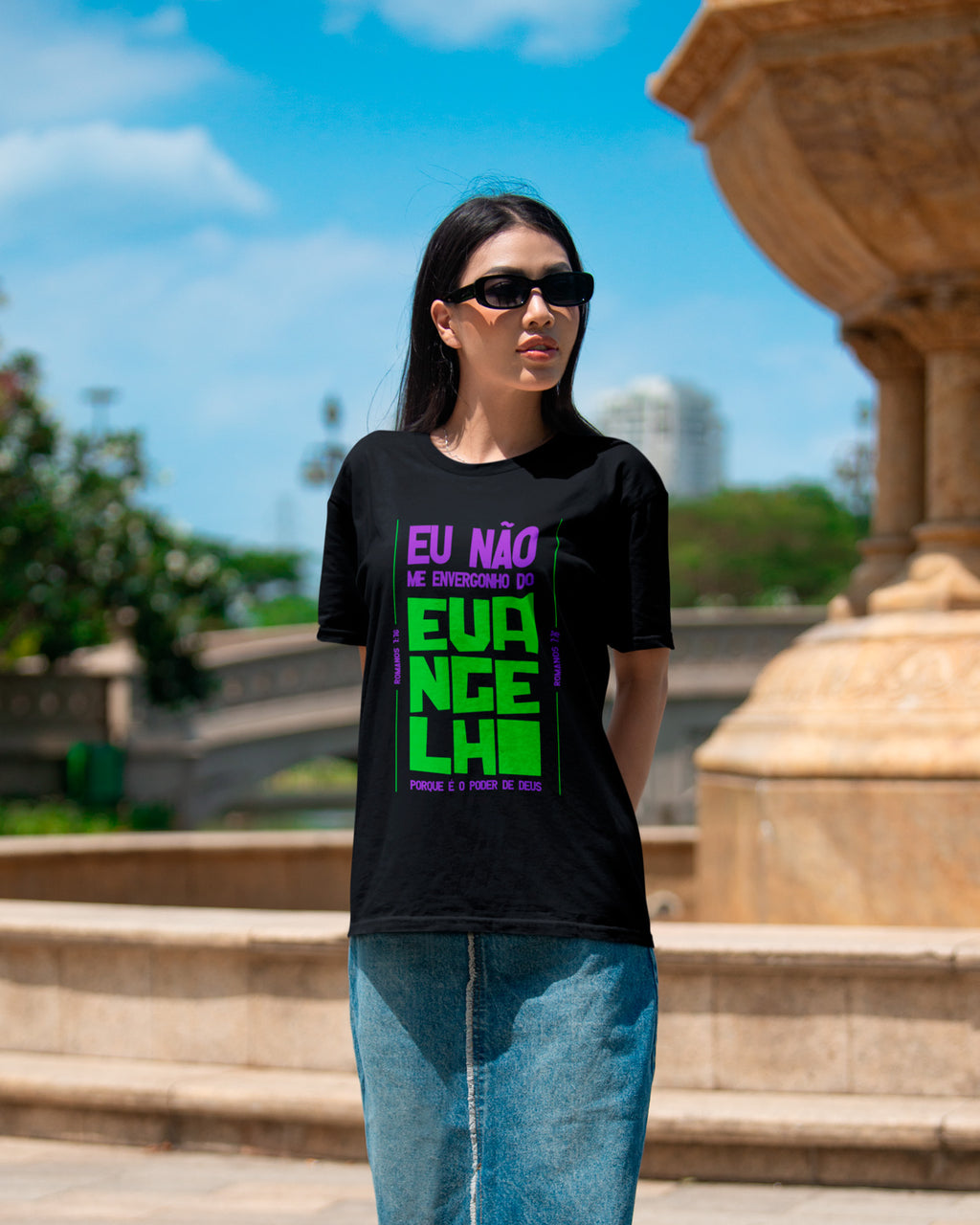 Camiseta de Algodão Evangelho