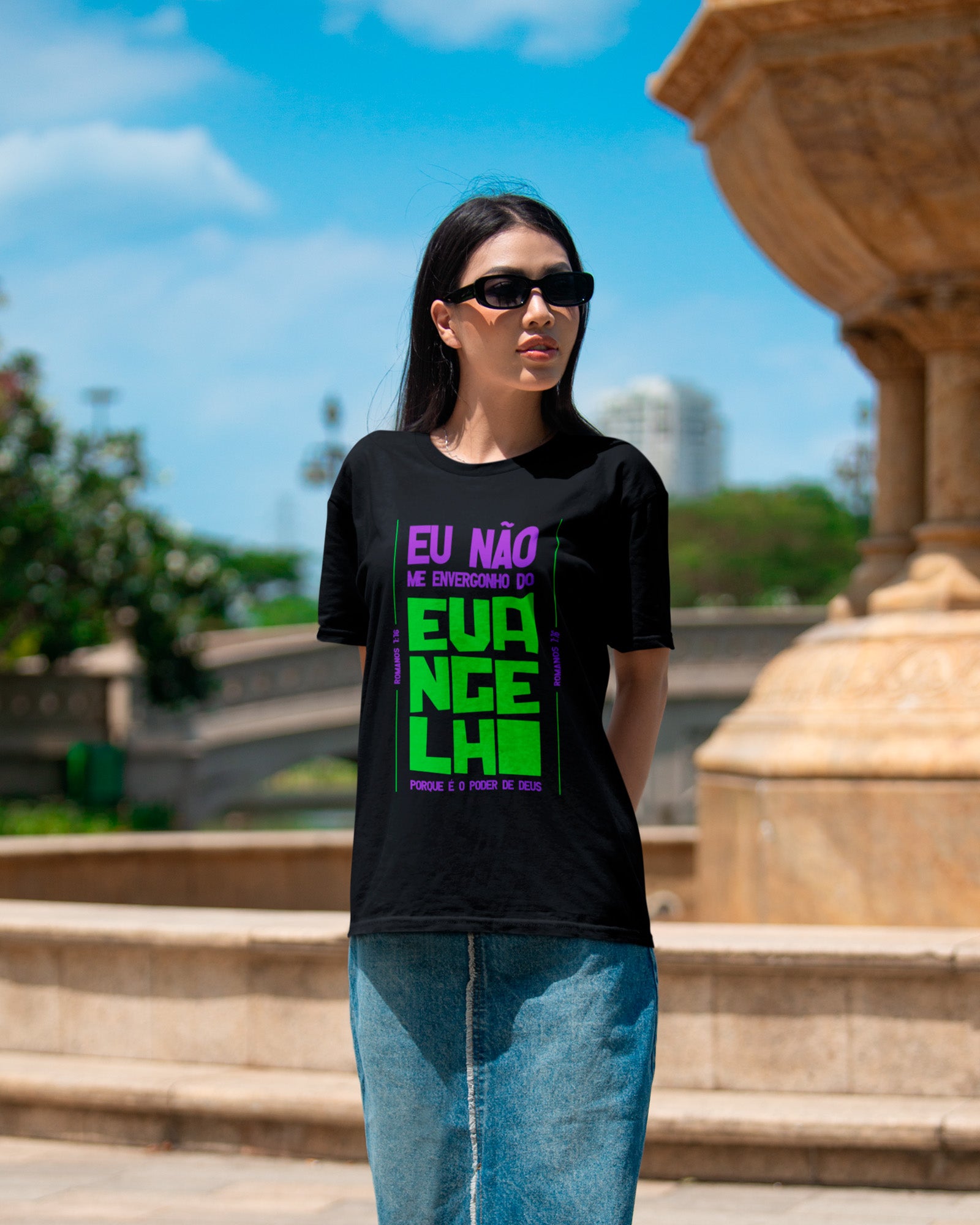 Camiseta de Algodão Evangelho