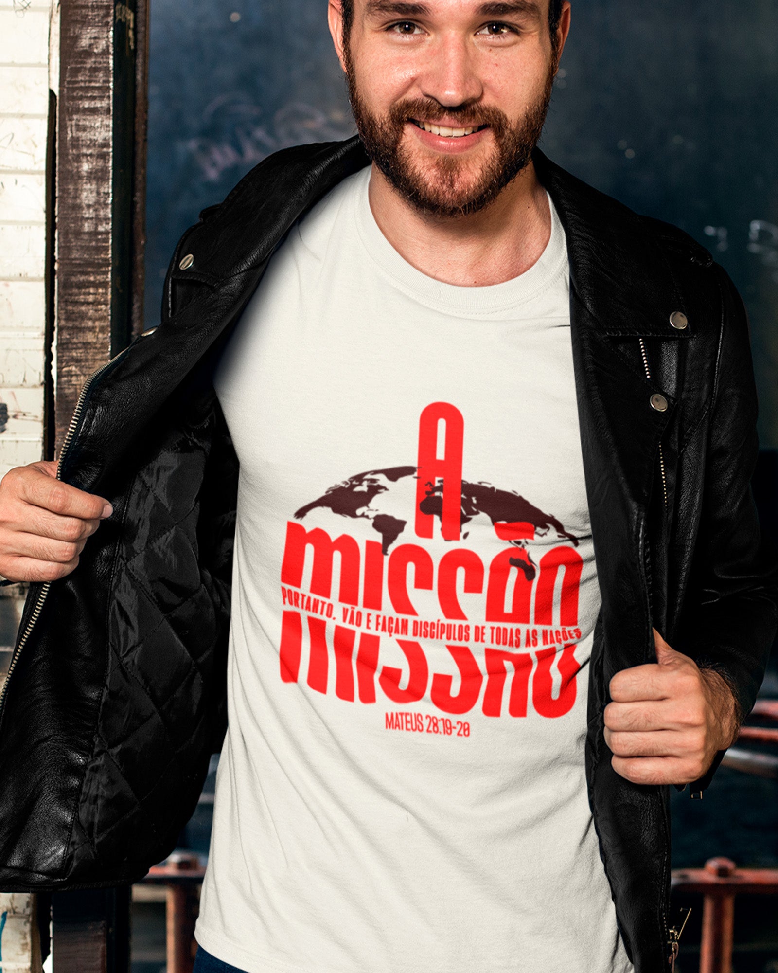 Camiseta de Algodão A Missão