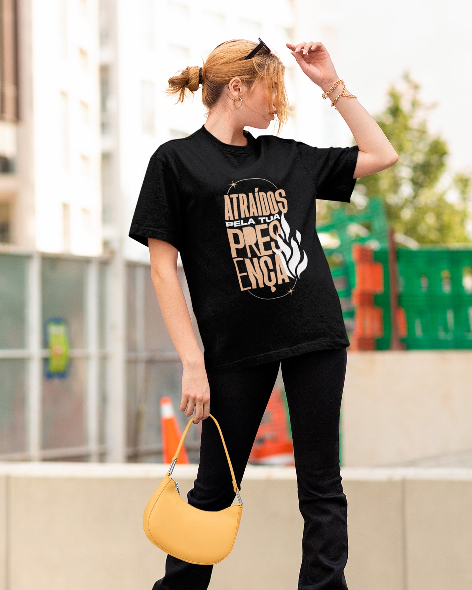 Camiseta de Algodão Tua Presença